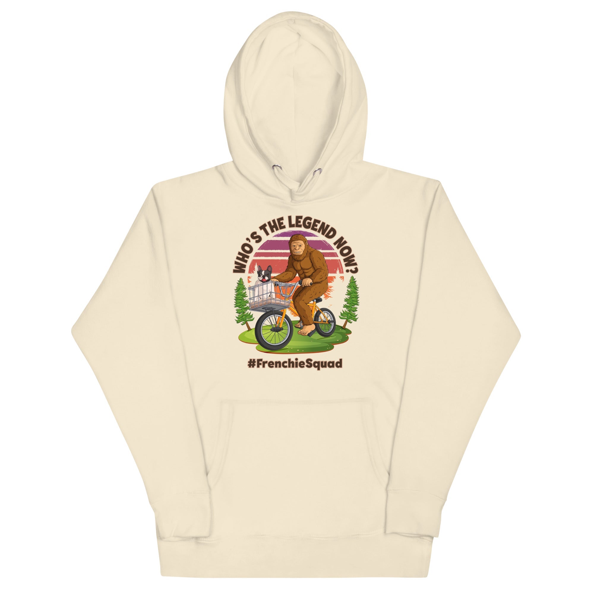 "Who’s the Legend Now?" Frenchie Squad Unisex Hoodie
