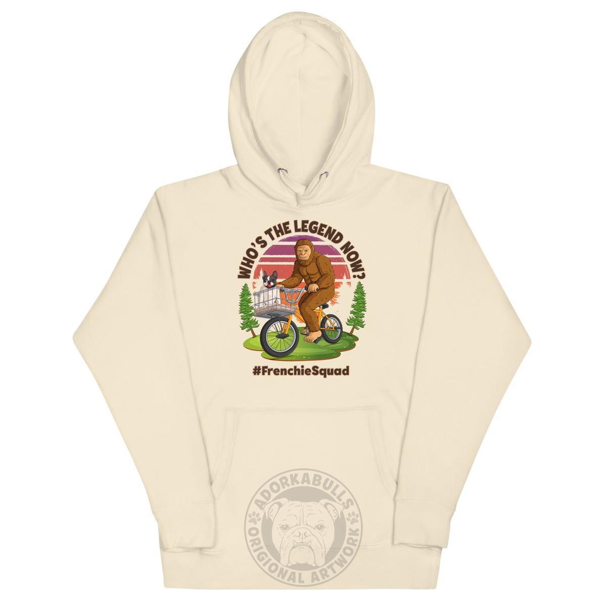 "Who’s the Legend Now?" Frenchie Squad Unisex Hoodie