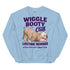 Wiggle Booty Club Lifetime Member Unisex Sweatshirt | Fawn & White Colored English Bulldog