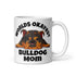 "Worlds Okayest Bulldog Mom" Mug | Tri Colored