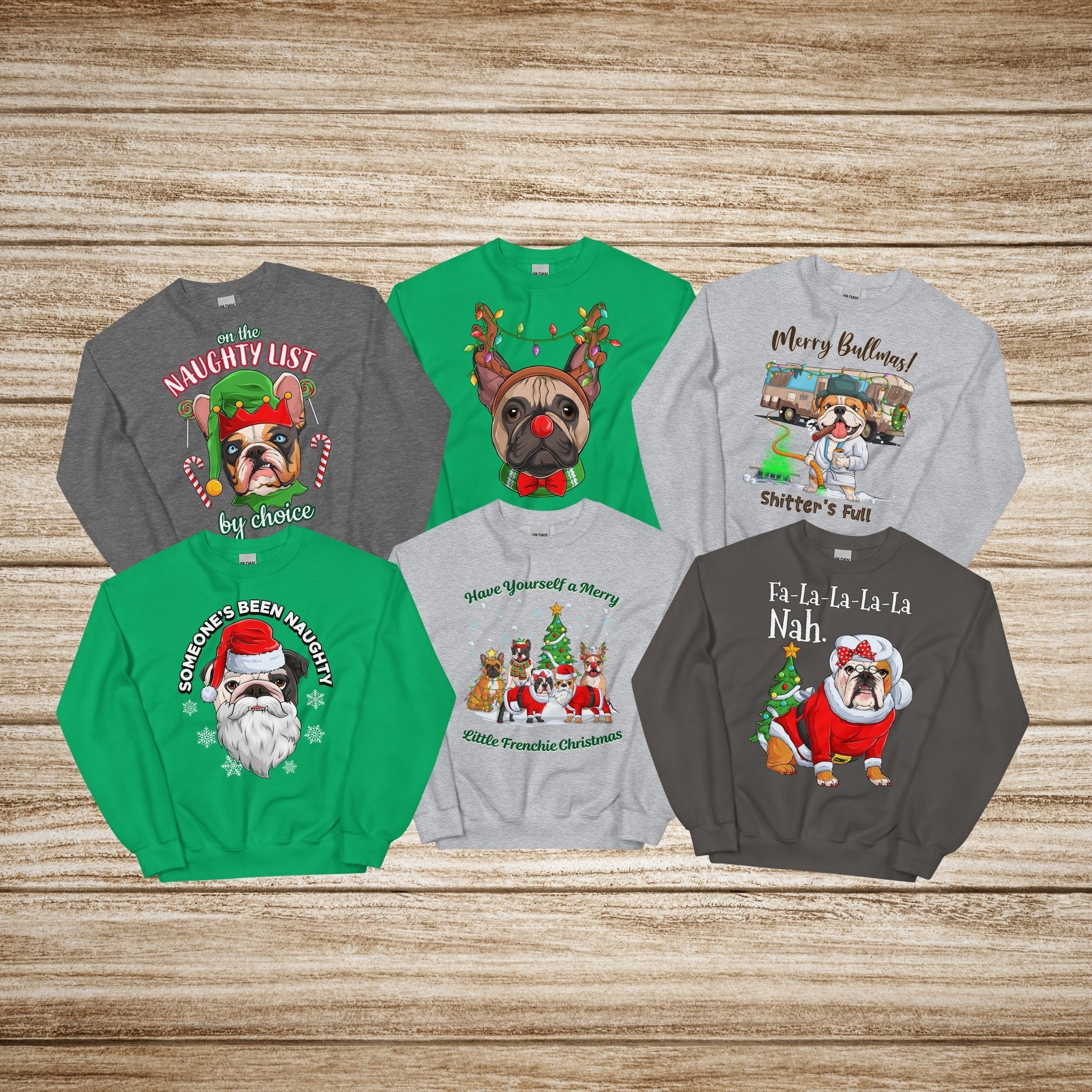 Christmas Sweatshirts - Adorkabulls