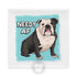 "Adopt A Personal Stalker" English Bulldog Pillow Case | B&W Colored