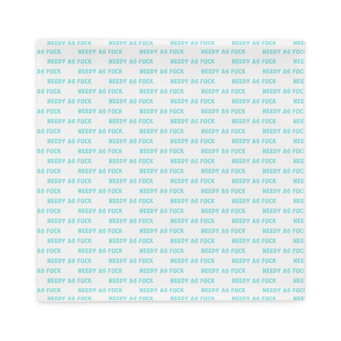 "Adopt A Personal Stalker" English Bulldog Pillow Case | Red & White Colored