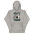 "Adopt A Personal Stalker" English Bulldog Unisex Hoodie | B&W Colored