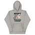 "Adopt A Personal Stalker" English Bulldog Unisex Hoodie | Fawn & White Colored