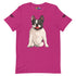 "Adorkabulls Squad" Sitting Frenchie Unisex Tee | Black & White Colored