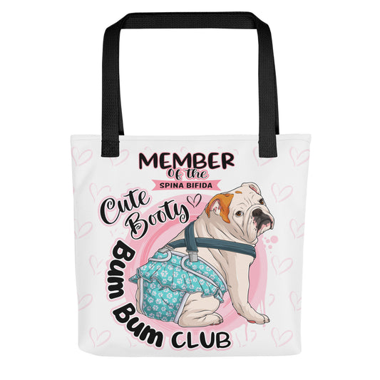 Cute Booty Bum Bum Club Tote Bag
