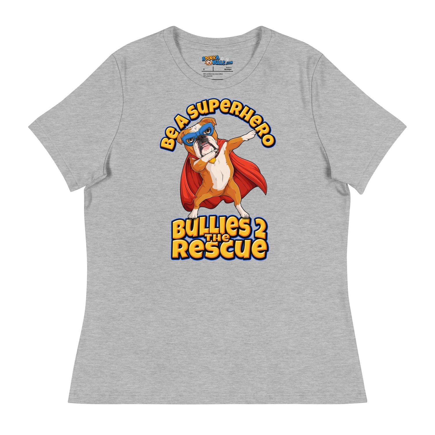 &quot;Be A Superhero&quot; Dabbing Bulldog Women&