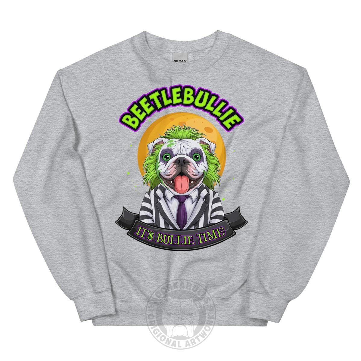BeetleBullie Bulldog Halloween Sweatshirt