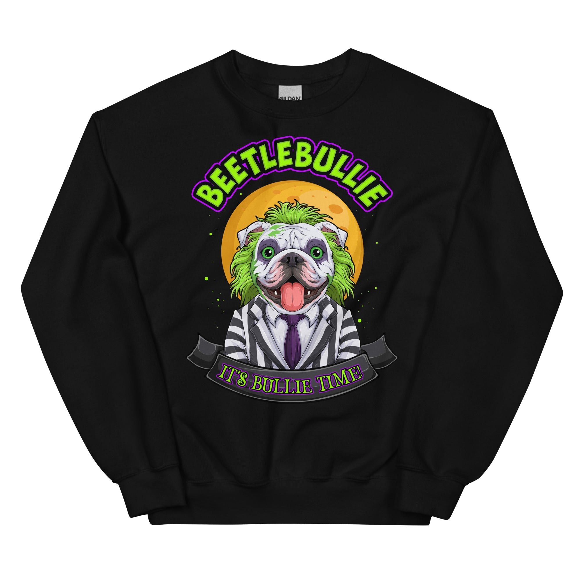 BeetleBullie Bulldog Halloween Unisex Sweatshirt