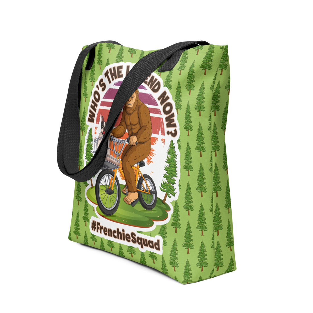 Bigfoot &amp; Frenchie Tote – Who’s the Legend Now?