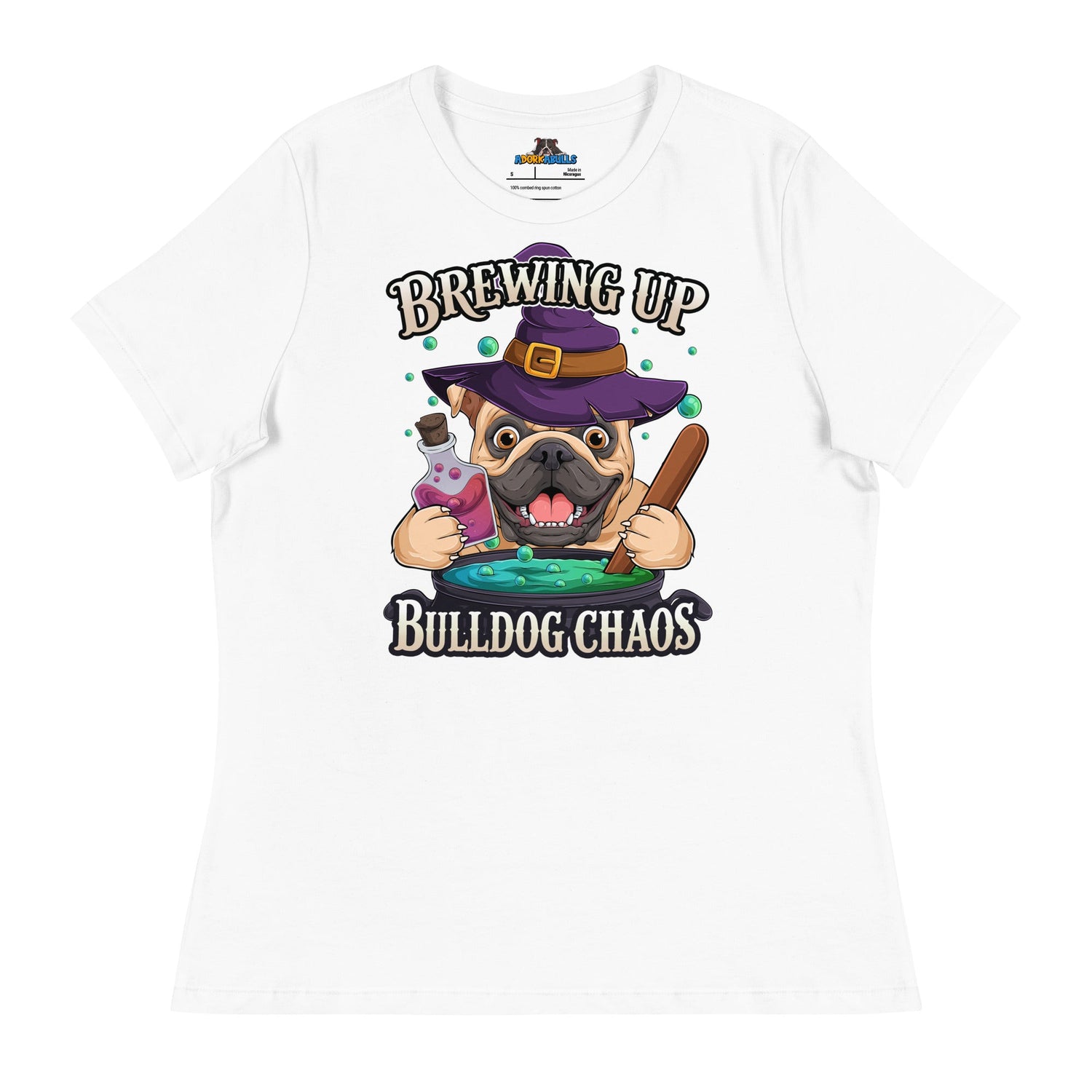 Brewing Up Bulldog Chaos Women’s Tee
