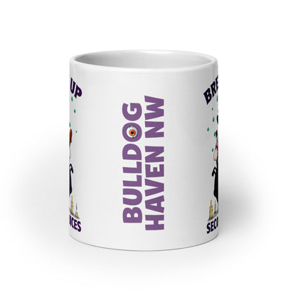&quot;Brewing Up Second Chances&quot; BHNW Bulldog Halloween Mug