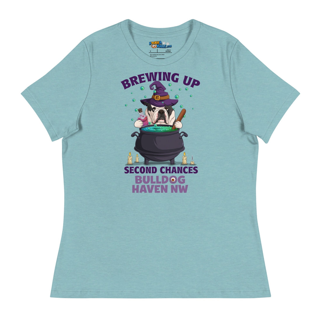 &quot;Brewing Up Second Chances&quot; BHNW Bulldog Halloween Women’s T-Shirt