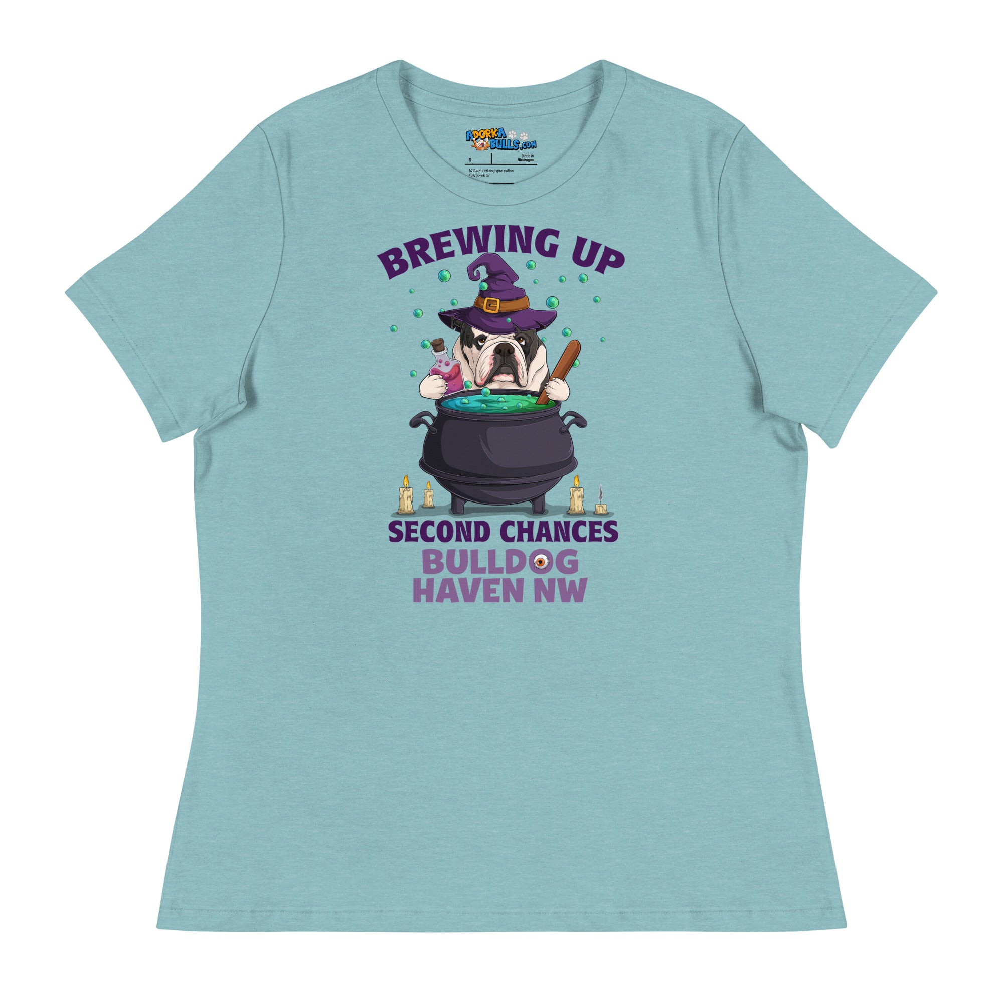 &quot;Brewing Up Second Chances&quot; BHNW Bulldog Halloween Women’s T-Shirt