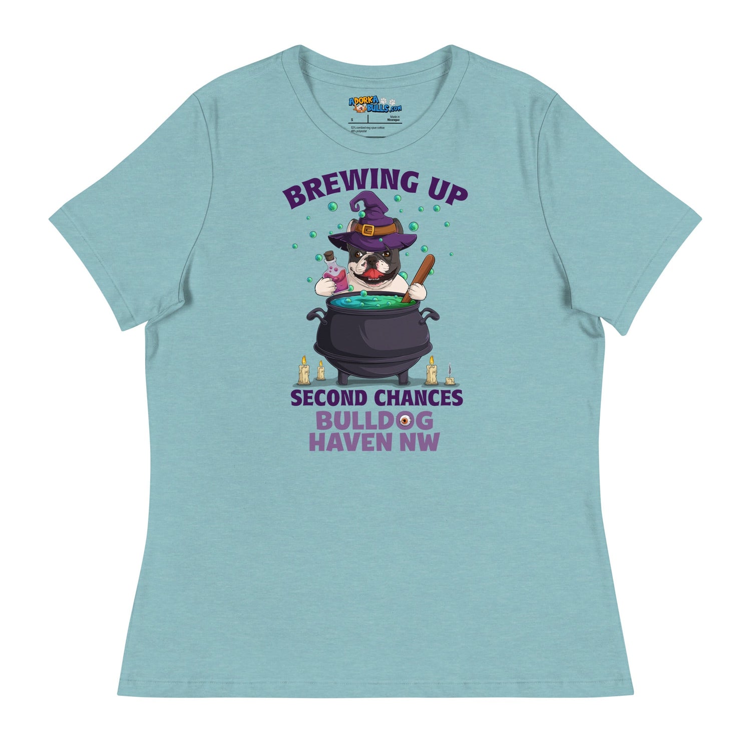&quot;Brewing Up Second Chances&quot; BHNW Frenchie Halloween Women’s T-Shirt