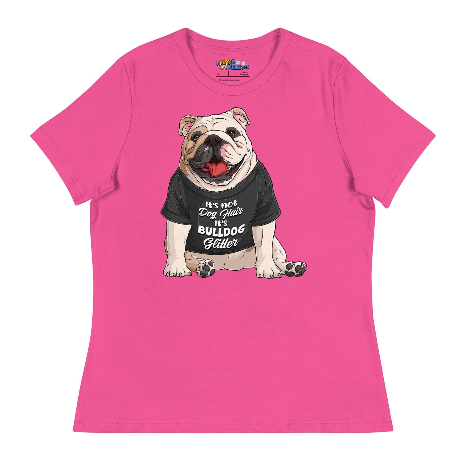 &quot;Bulldog Glitter&quot; English Bulldog Women&