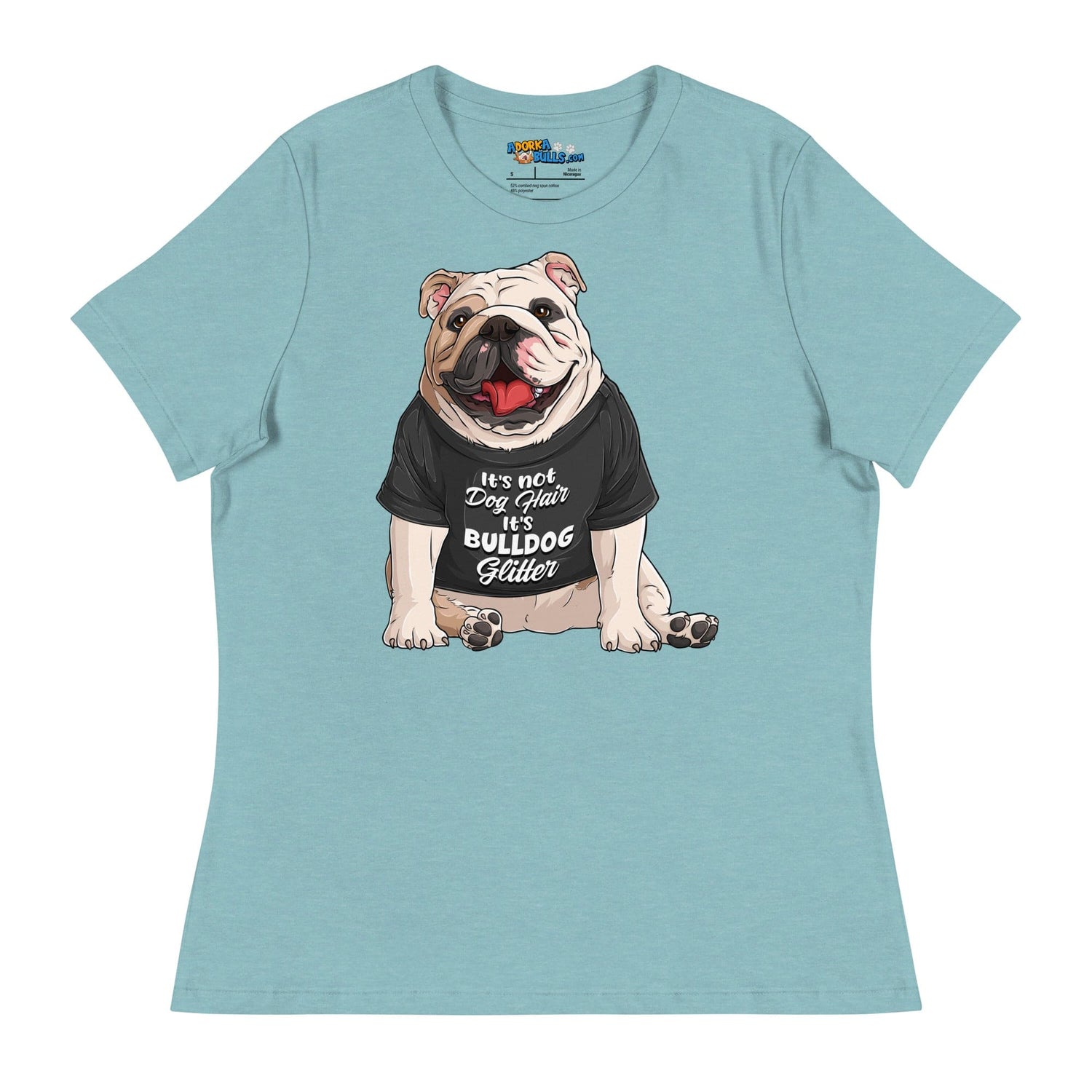 &quot;Bulldog Glitter&quot; English Bulldog Women&