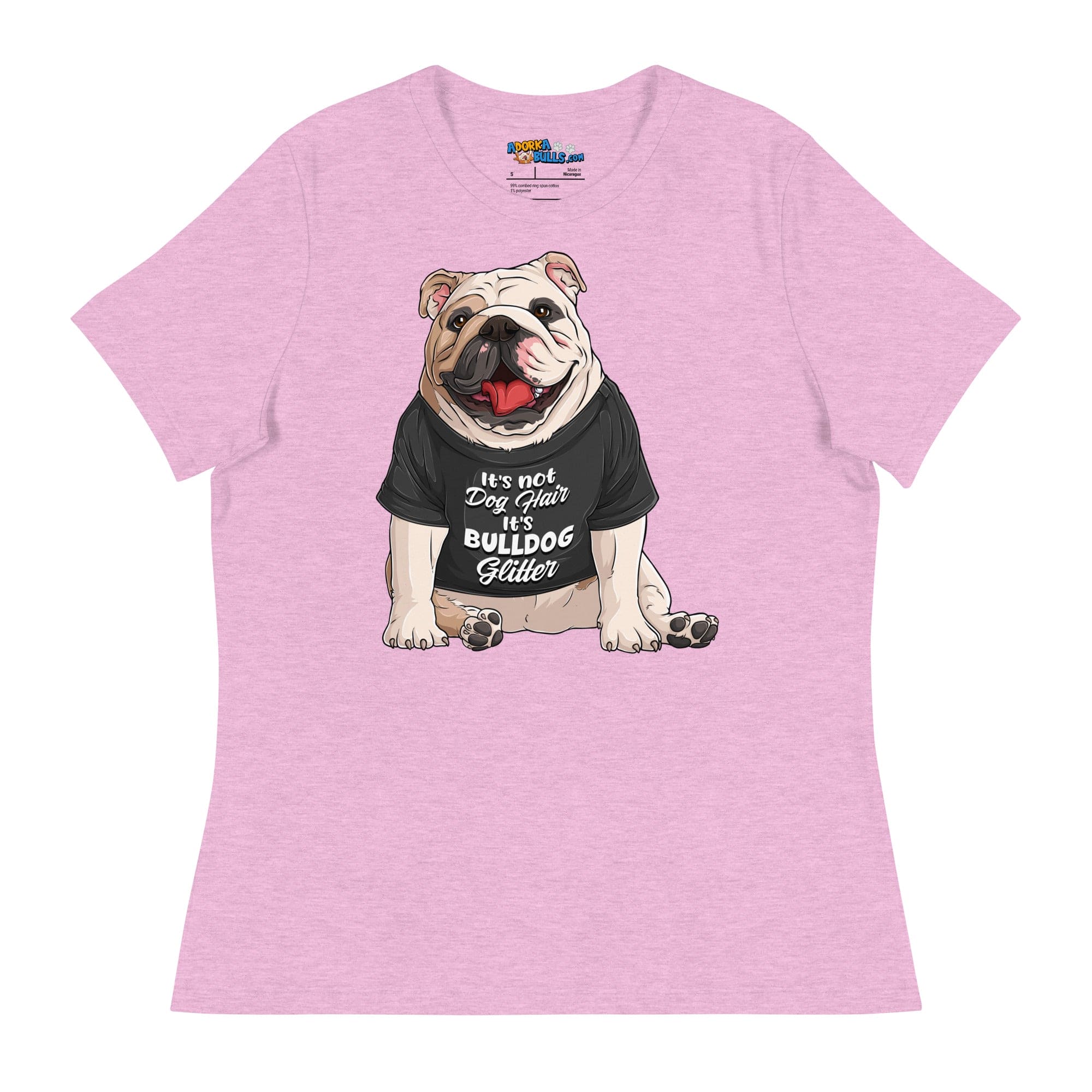 &quot;Bulldog Glitter&quot; English Bulldog Women&