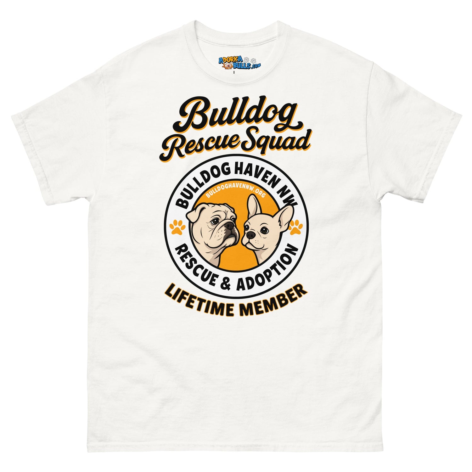 &quot;Bulldog Rescue Squad&quot; BHNW Men’s T-Shirt