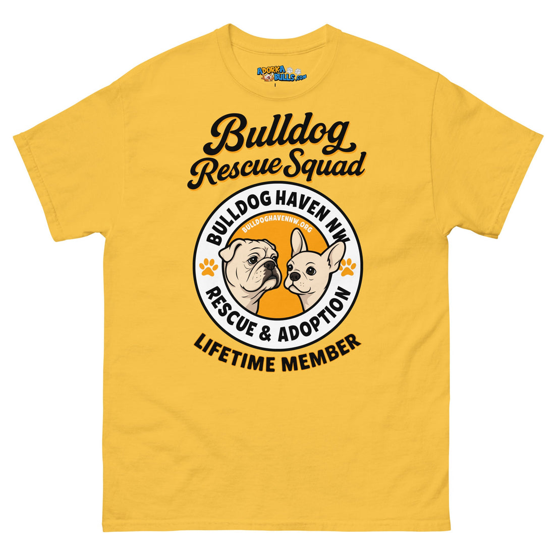 &quot;Bulldog Rescue Squad&quot; BHNW Men’s T-Shirt