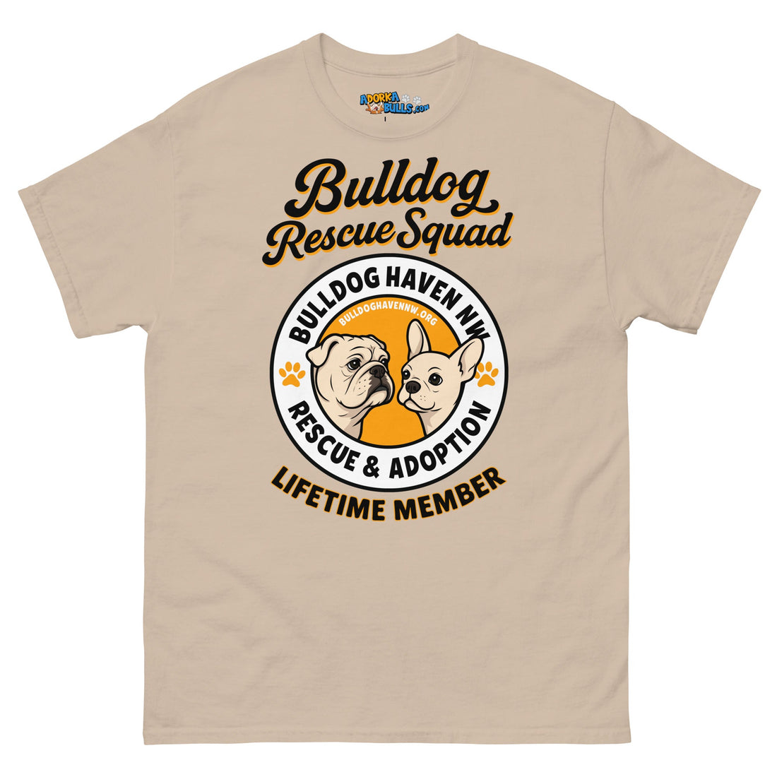 &quot;Bulldog Rescue Squad&quot; BHNW Men’s T-Shirt