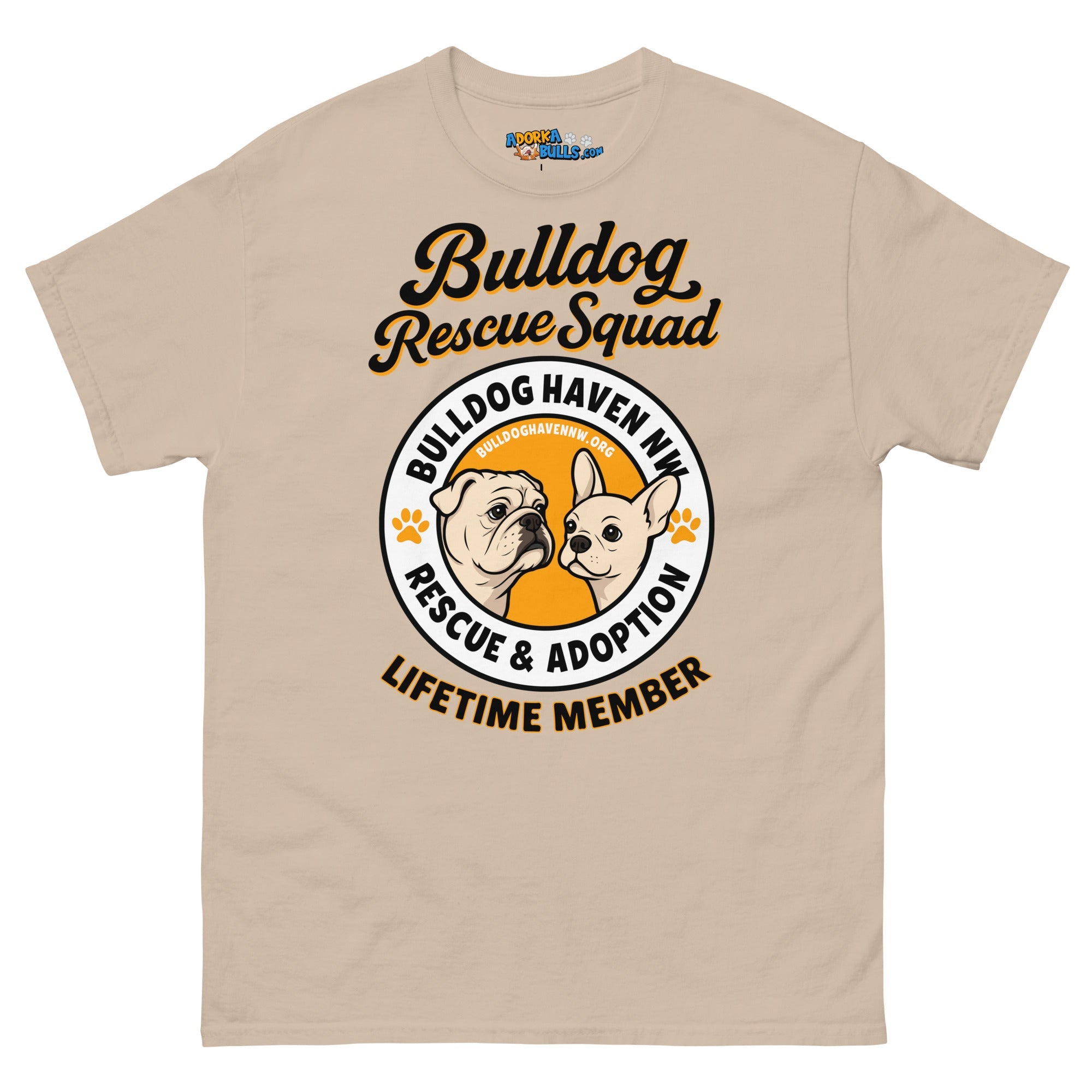 &quot;Bulldog Rescue Squad&quot; BHNW Men’s T-Shirt