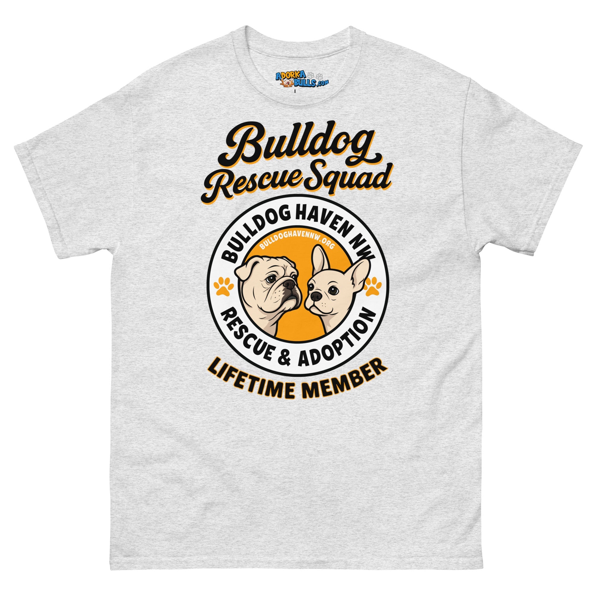 &quot;Bulldog Rescue Squad&quot; BHNW Men’s T-Shirt