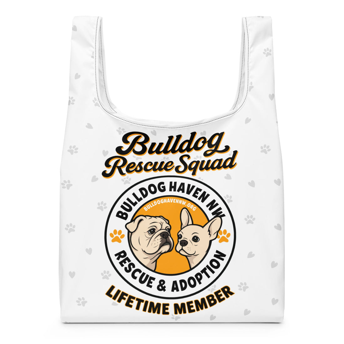 "Bulldog Rescue Squad" BHNW Shopping Bag