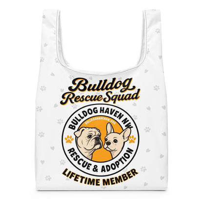 &quot;Bulldog Rescue Squad&quot; BHNW Shopping Bag