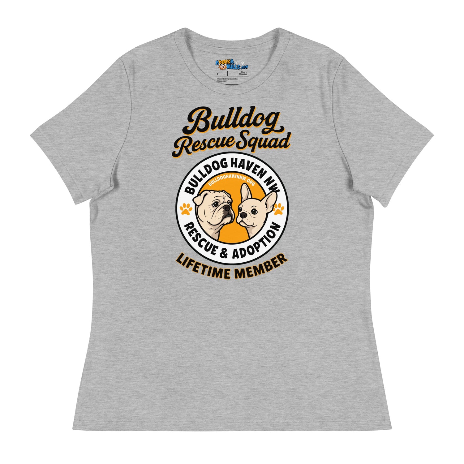 &quot;Bulldog Rescue Squad&quot; BHNW Women’s T-Shirt