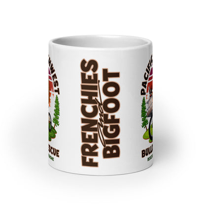 &quot;Bulldogs &amp; Bigfoot&quot; Pacific Northwest Bulldog Rescue Mug