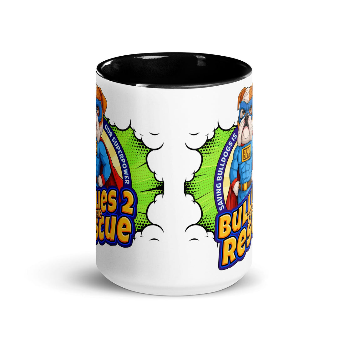 Bullies 2 the Rescue Mug with Color Inside