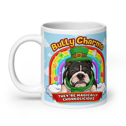 "Bully Charms" Mug (20oz) | B&amp;W Colored
