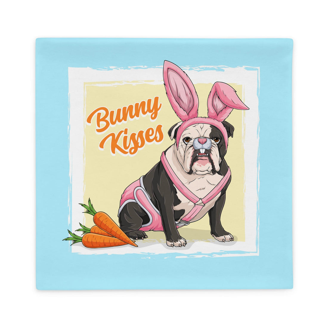 Bunny Kisses Pillow Case