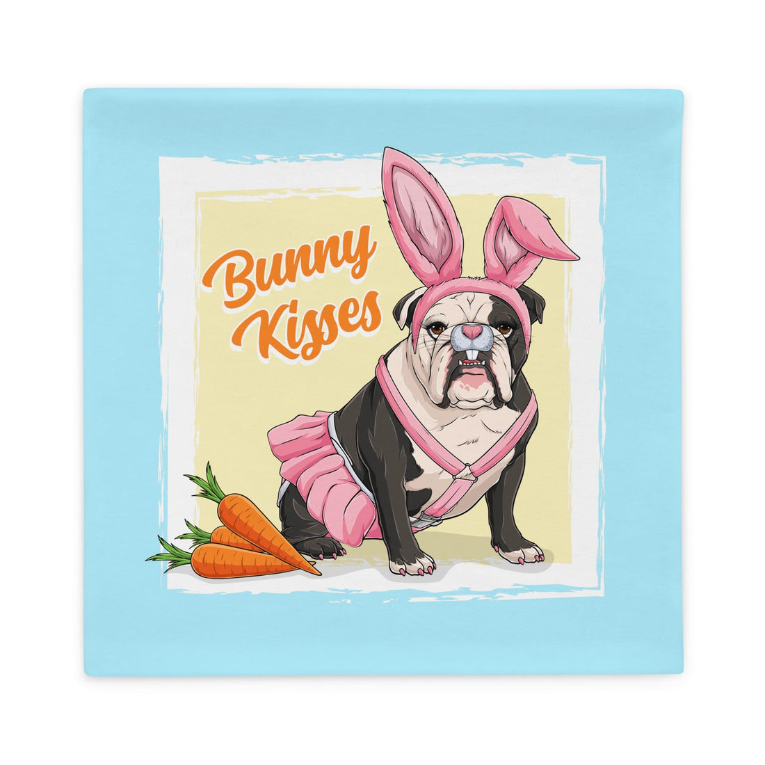 Bunny Kisses Pillow Case