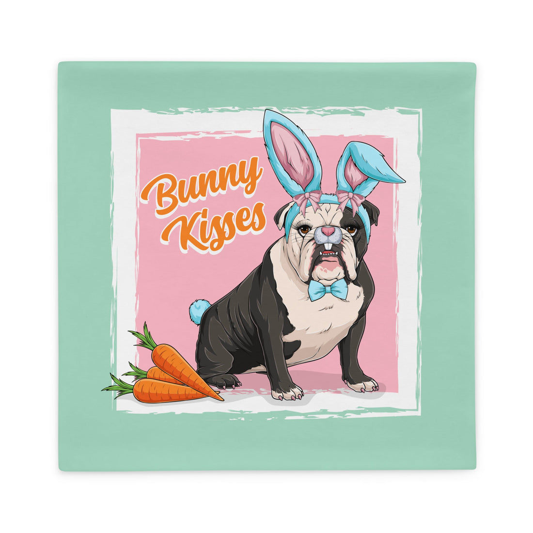 Bunny Kisses Pillow Case