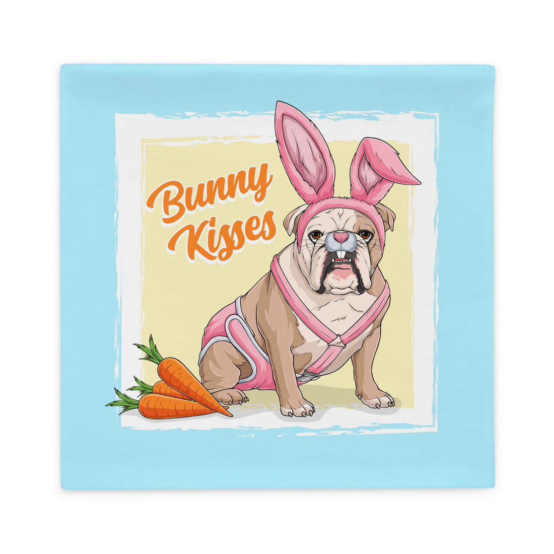 Bunny Kisses Pillow Case