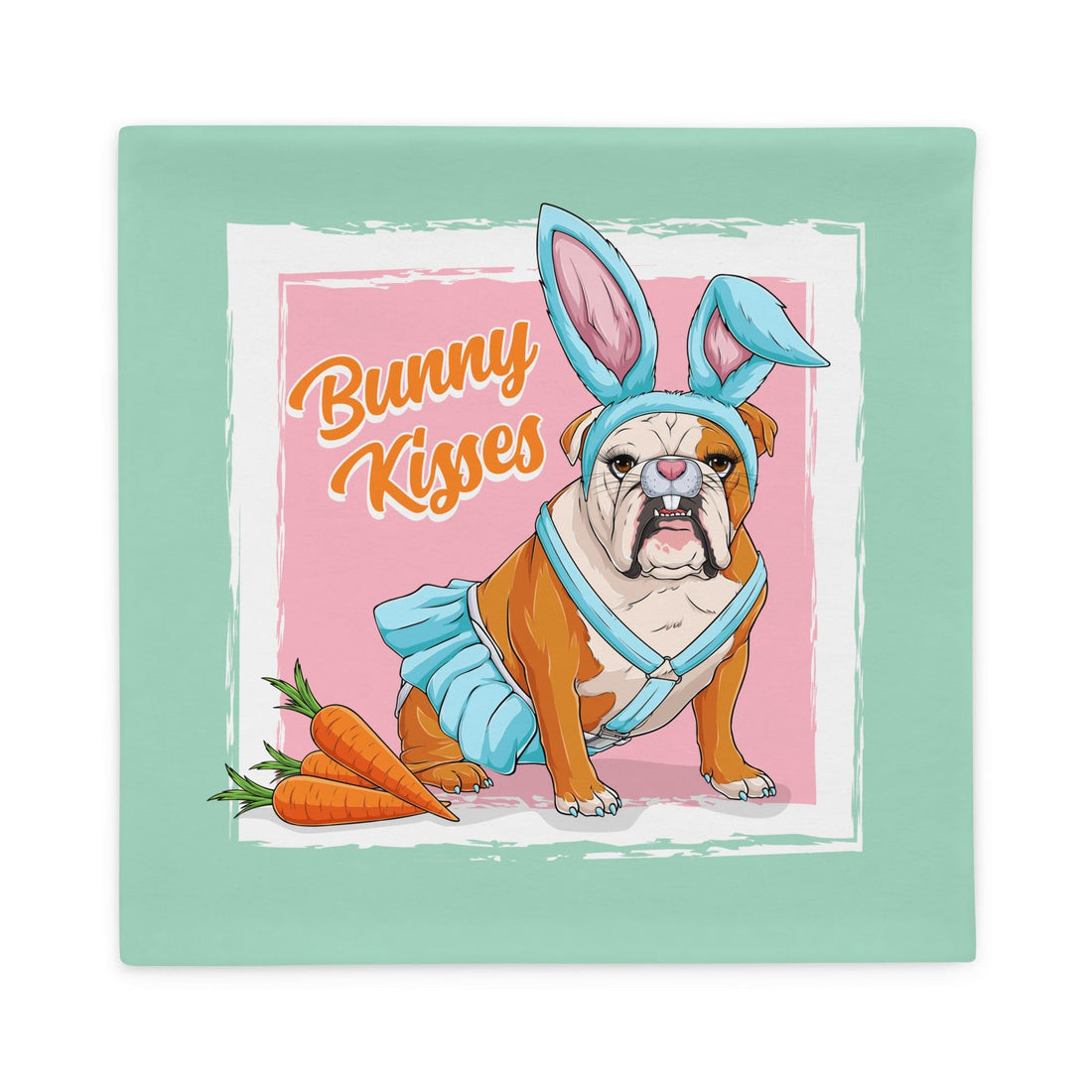 Bunny Kisses Pillow Case