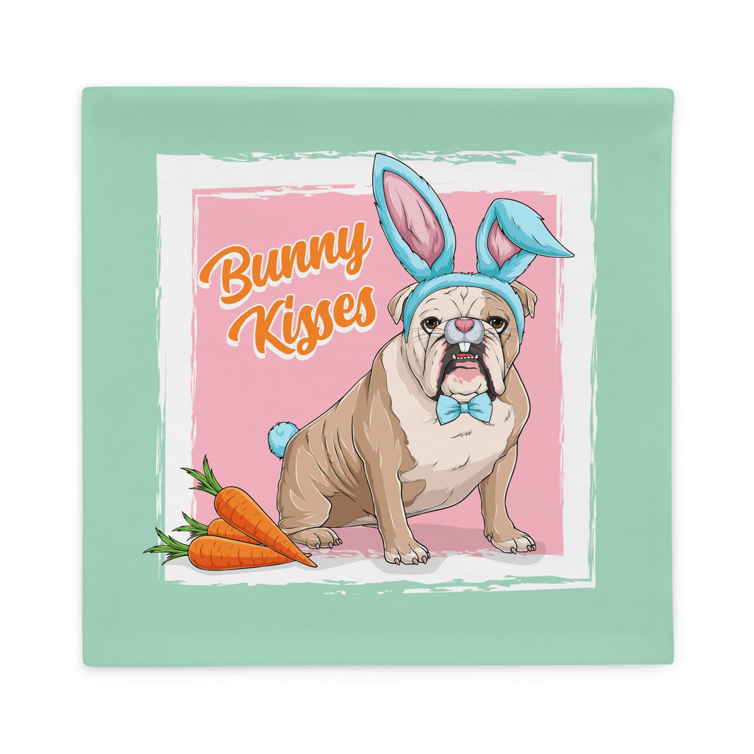 Bunny Kisses Pillow Case