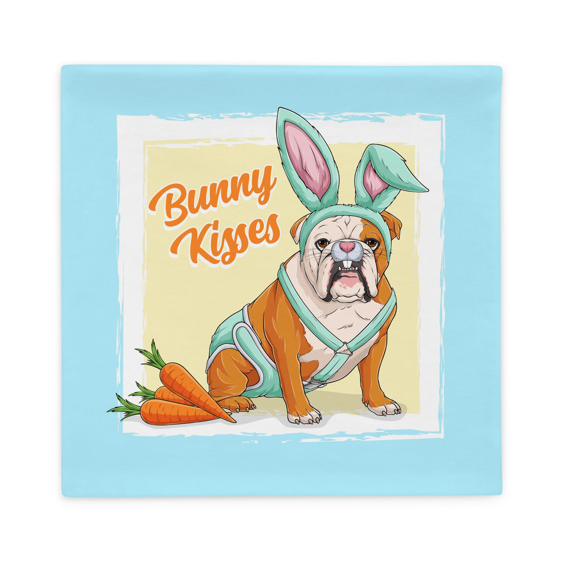 Bunny Kisses Pillow Case