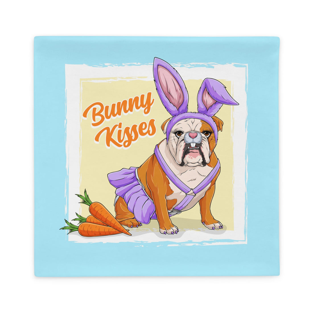 Bunny Kisses Pillow Case