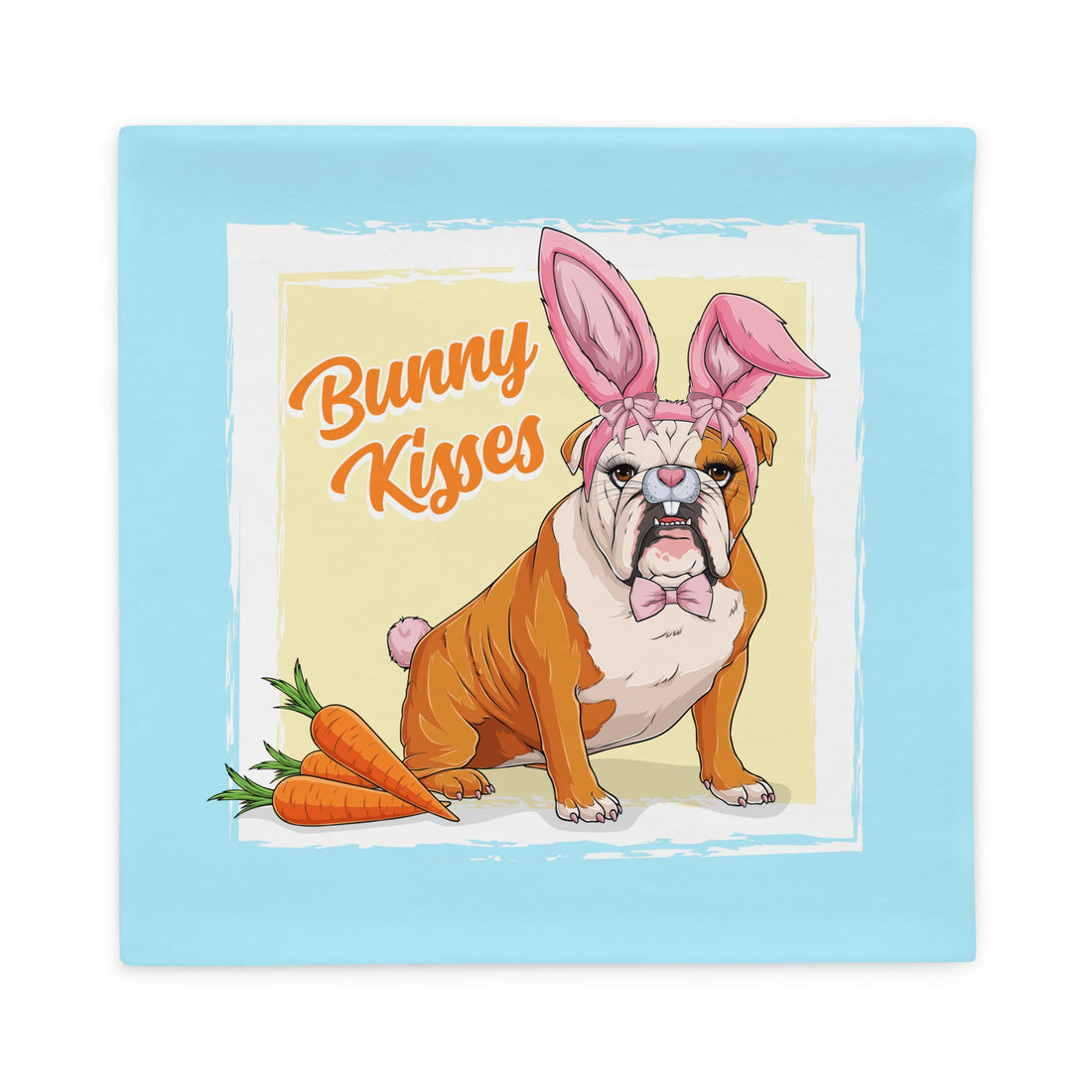 Bunny Kisses Pillow Case