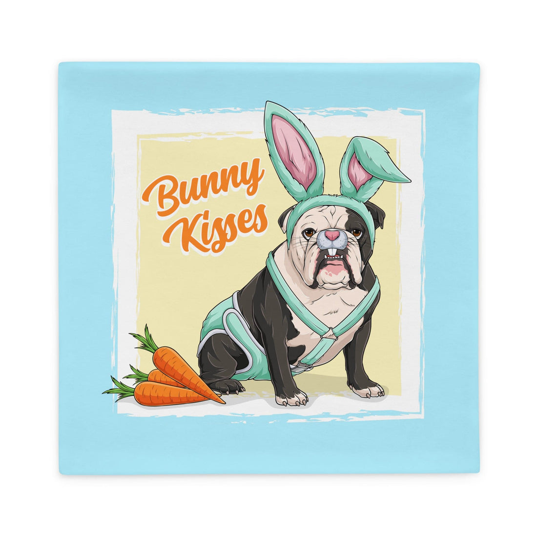 Bunny Kisses Pillow Case