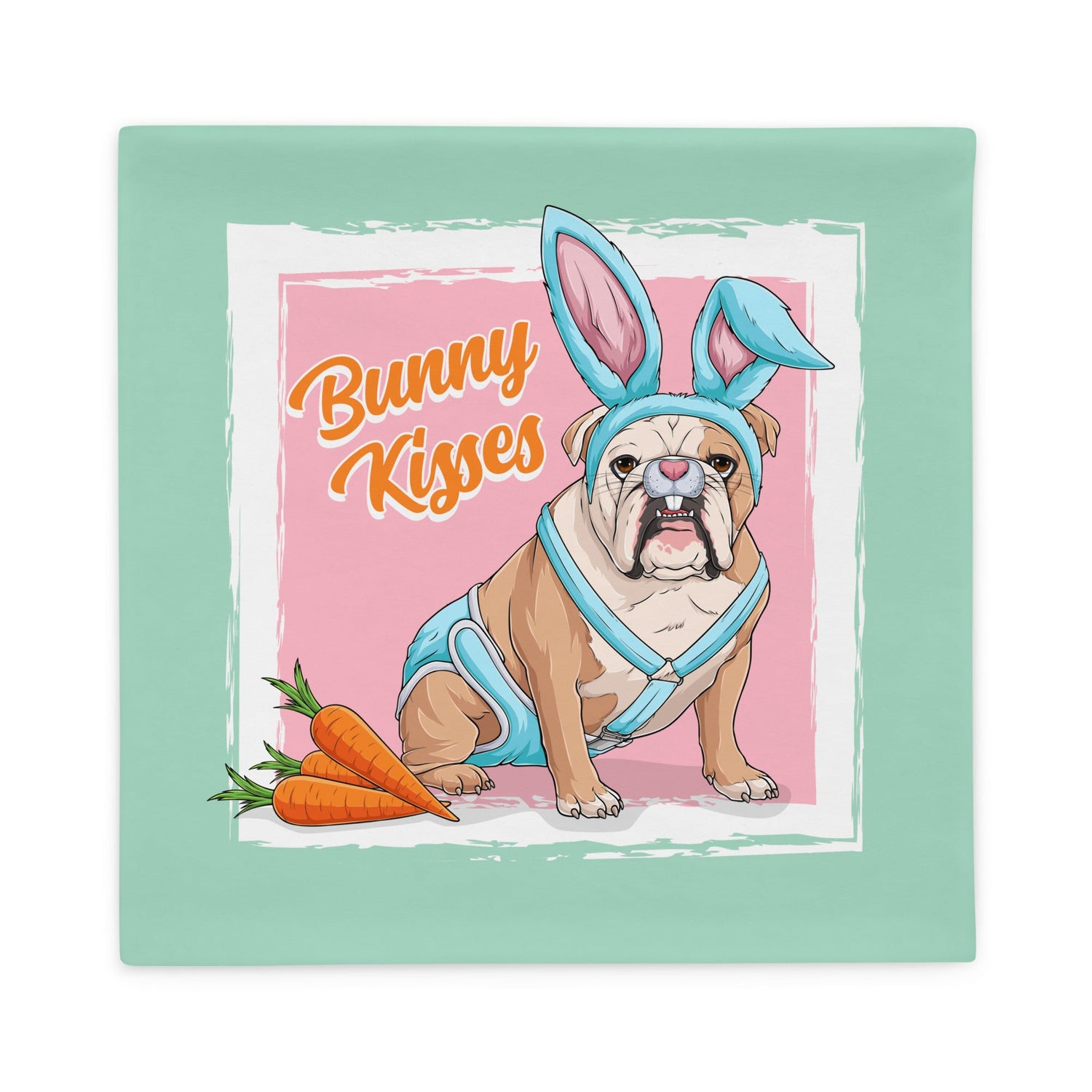 Bunny Kisses Pillow Case