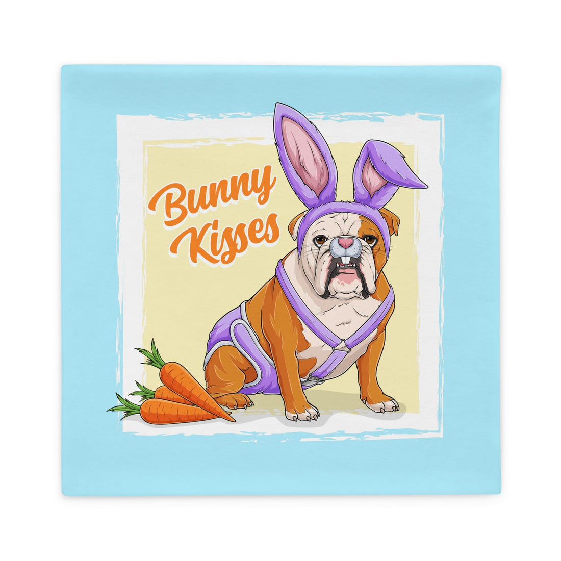 Bunny Kisses Pillow Case