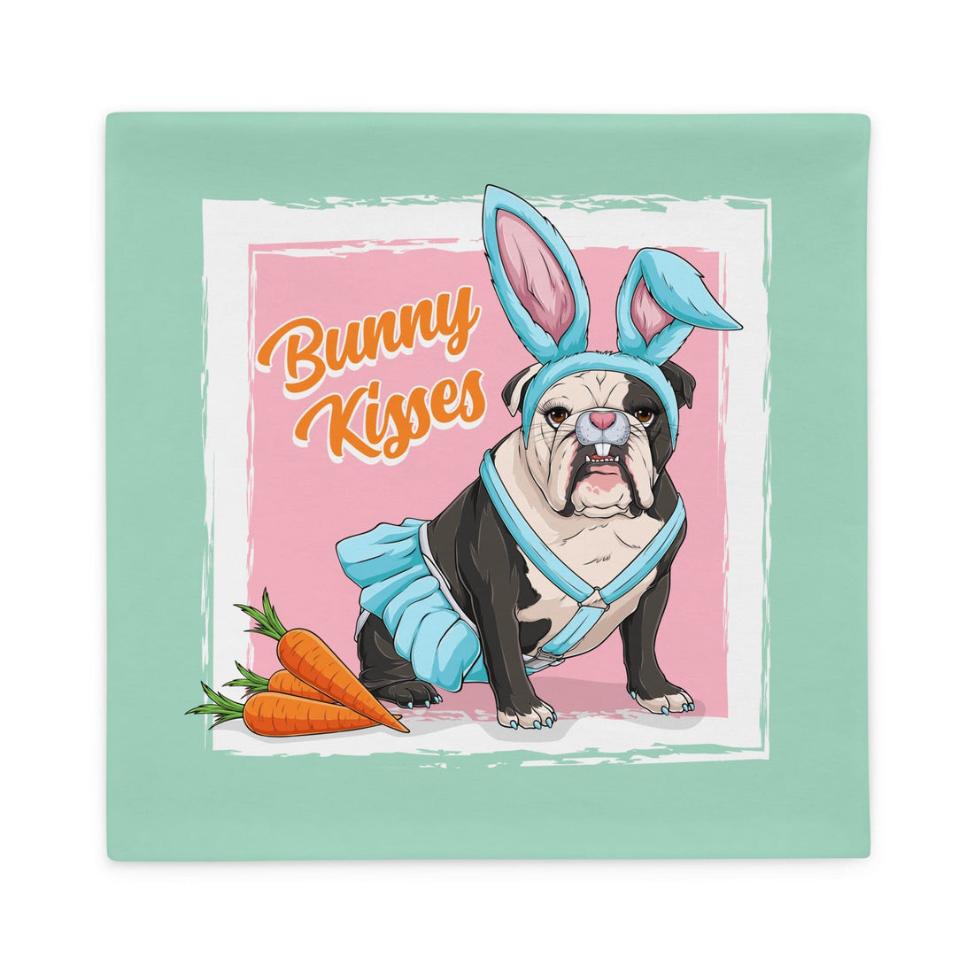 Bunny Kisses Pillow Case