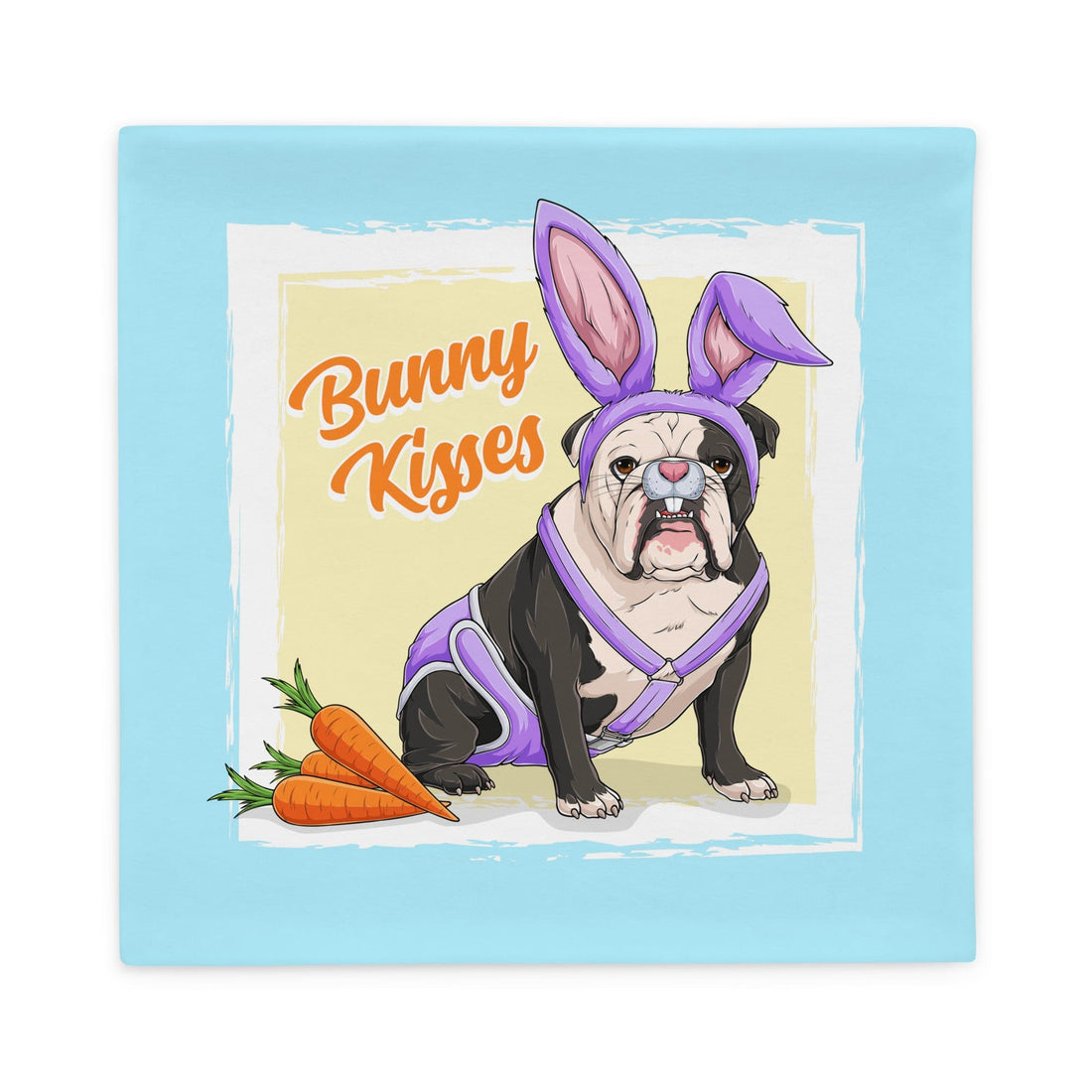 Bunny Kisses Pillow Case