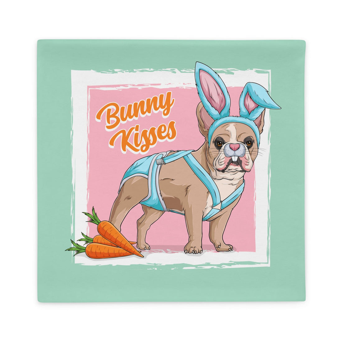 Bunny Kisses Pillow Case