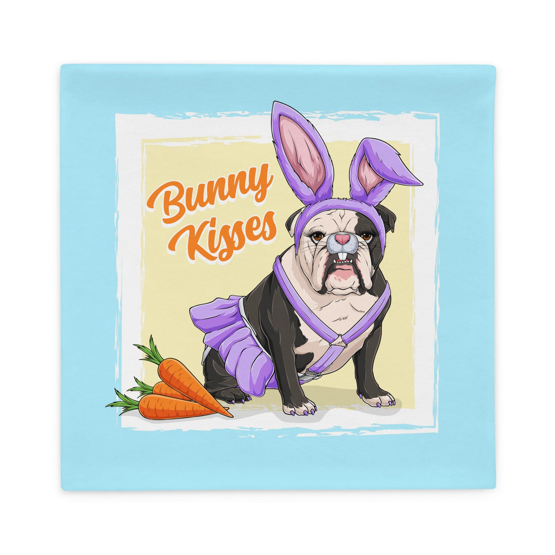 Bunny Kisses Pillow Case
